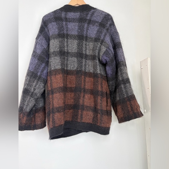 Vintage Escada Mohair Chunky Knit Coatigan (M-L) - Picture 2 of 6